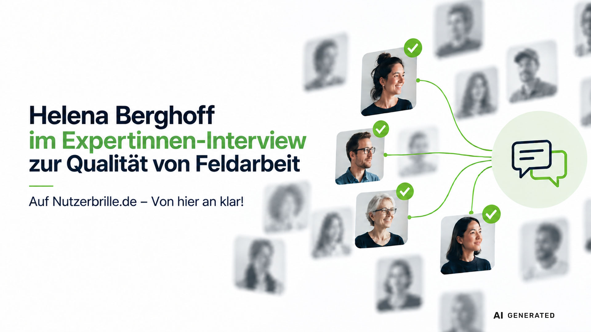 Gute Feldarbeit, bessere Erkenntnisse – Interview mit Helena Berghoff über die Rekrutierung von Meinungsgebenden.