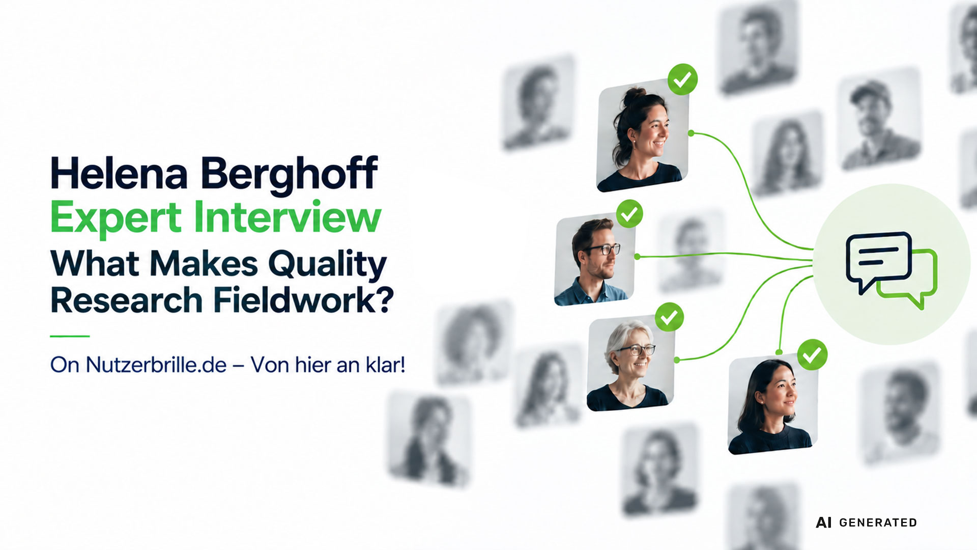 Good fieldwork and recruitment | Interview with VISiiO/Helena Berghoff Good fieldwork and recruitment | Interview with VISiiO/Helena Berghoff